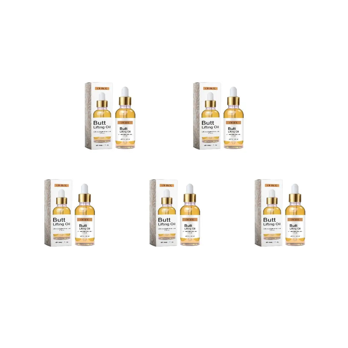 Oil Hip Lifting Growth Firming Nourishing Moisturize Skin Tighten Pores Enhance Elasticity Body Massage Care