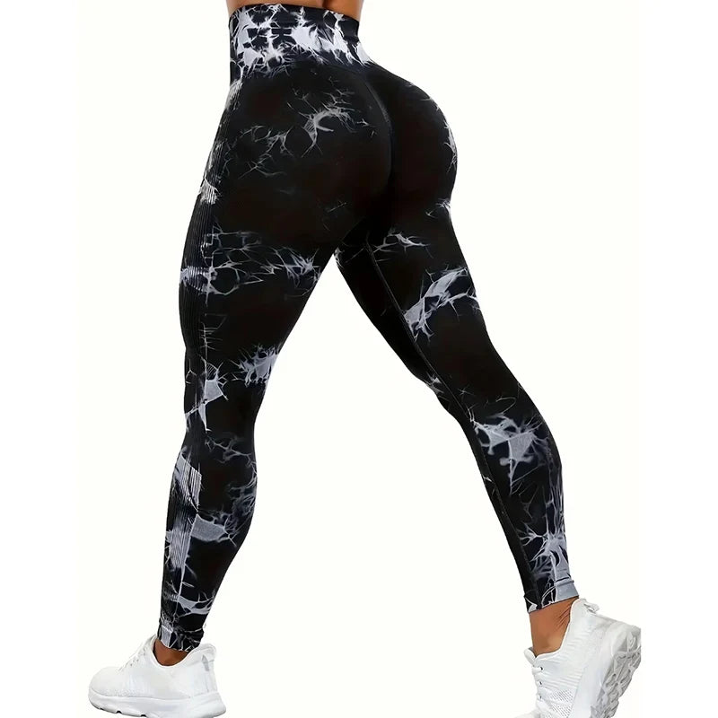 Sport Leggings Seamless High Waist Push Up Woman