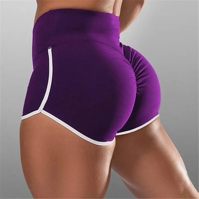 Yoga Shorts Low Waist Stretchy Short Pants Gym Clothing