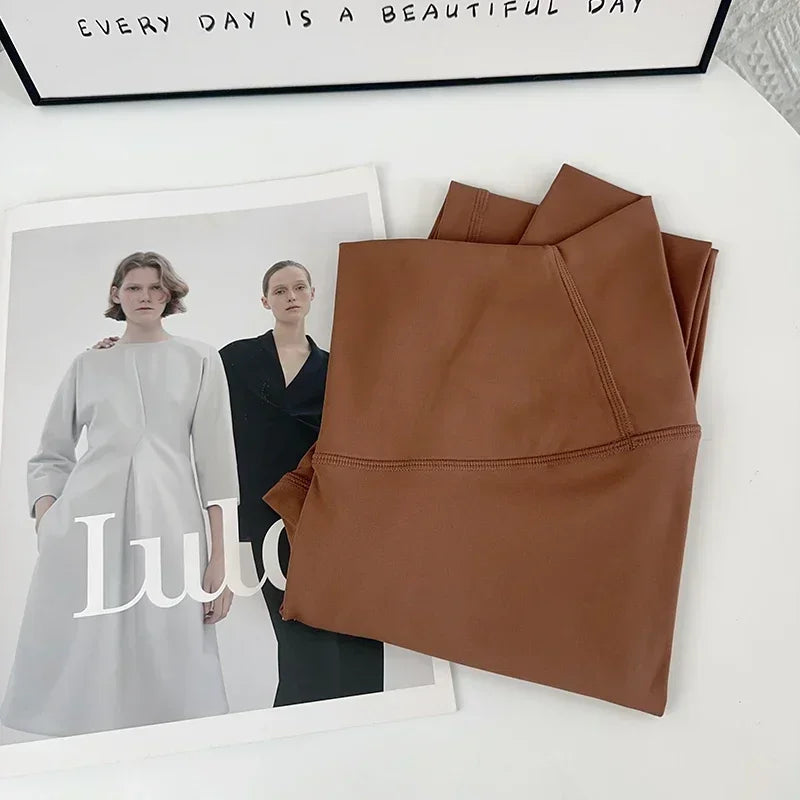 Running Pants Naked feeling Leggings High Waist Push Up Sport Women Fitness Running Yoga Pants
(non-transparency)