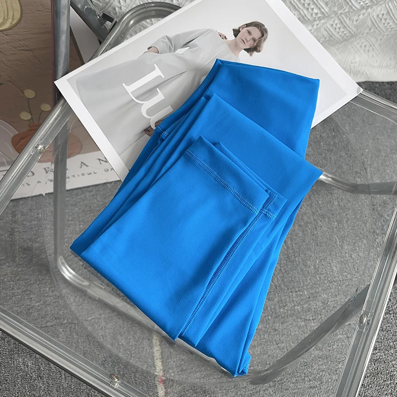 Running Pants Naked feeling Leggings High Waist Push Up Sport Women Fitness Running Yoga Pants
(non-transparency)