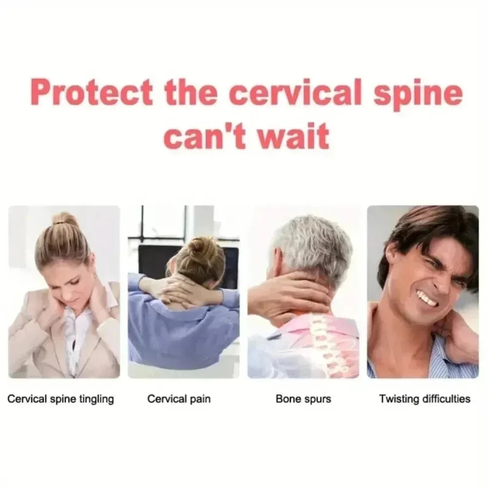 2025NEWHeating  Neck Medium Soft Portable Cervical Pillow with Spontaneous