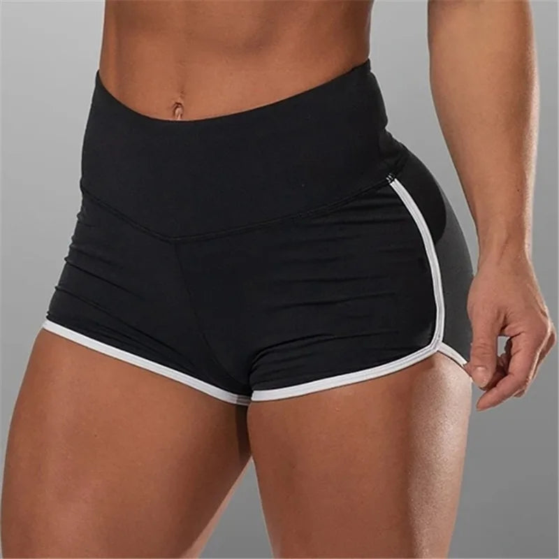 Yoga Shorts Low Waist Stretchy Short Pants Gym Clothing
