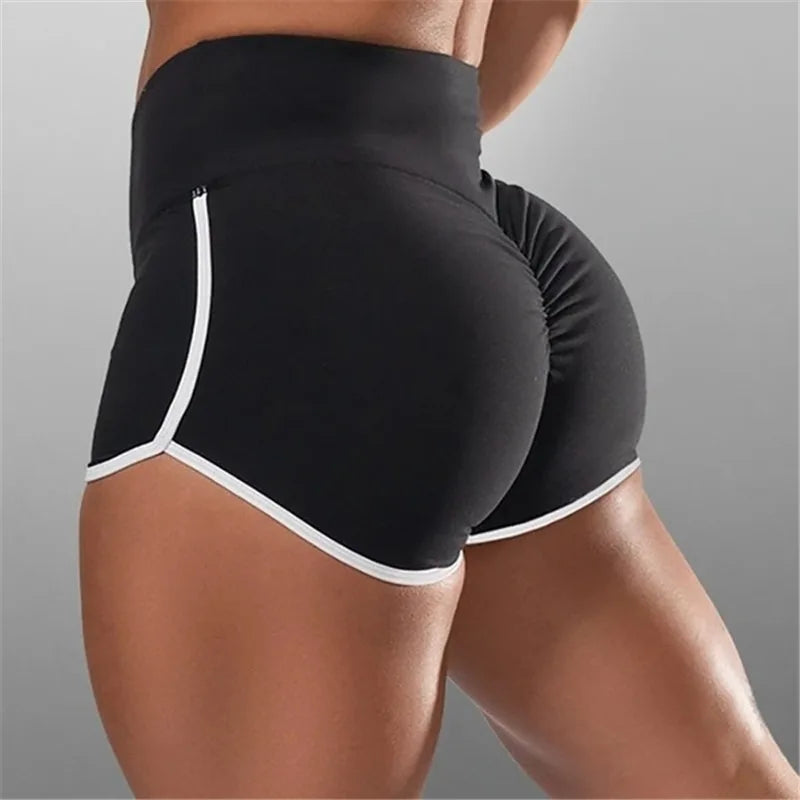 Yoga Shorts Low Waist Stretchy Short Pants Gym Clothing