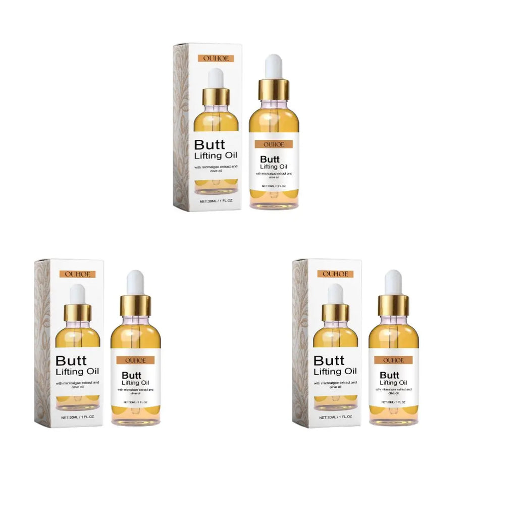 Oil Hip Lifting Growth Firming Nourishing Moisturize Skin Tighten Pores Enhance Elasticity Body Massage Care