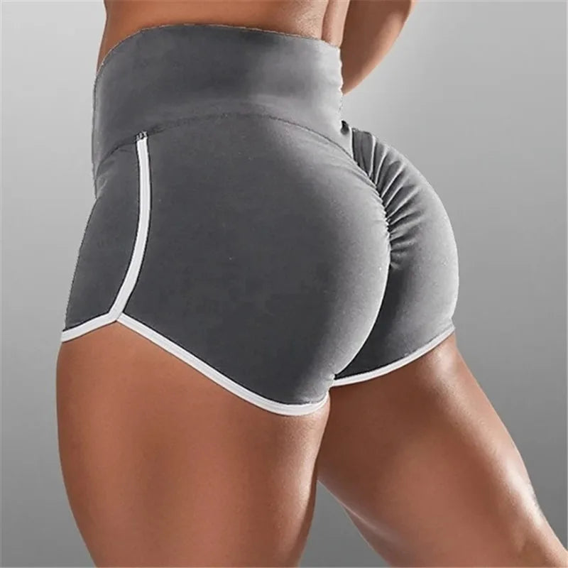 Yoga Shorts Low Waist Stretchy Short Pants Gym Clothing