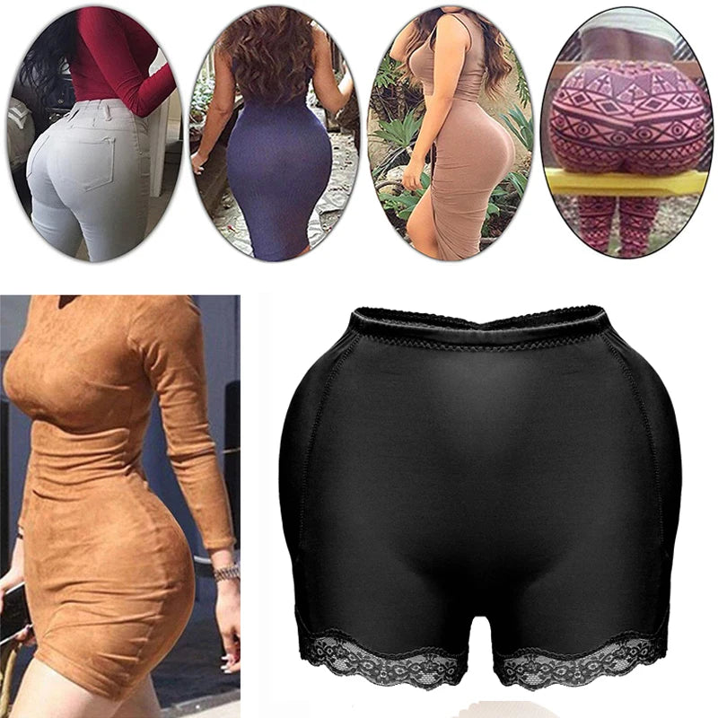 Butt Enhancer Body Shaper Modeling Strap Fake Hip Shapwear Underwear Push Up Panties